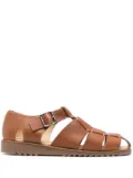 Paraboot Pacific buckle-fastening sandals - Brown