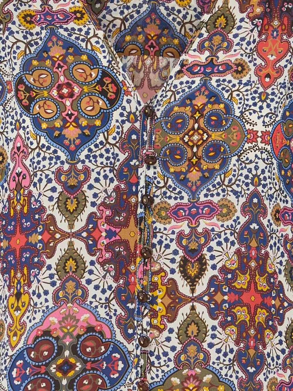 Veronica Beard Blouse met V-hals - MULTI