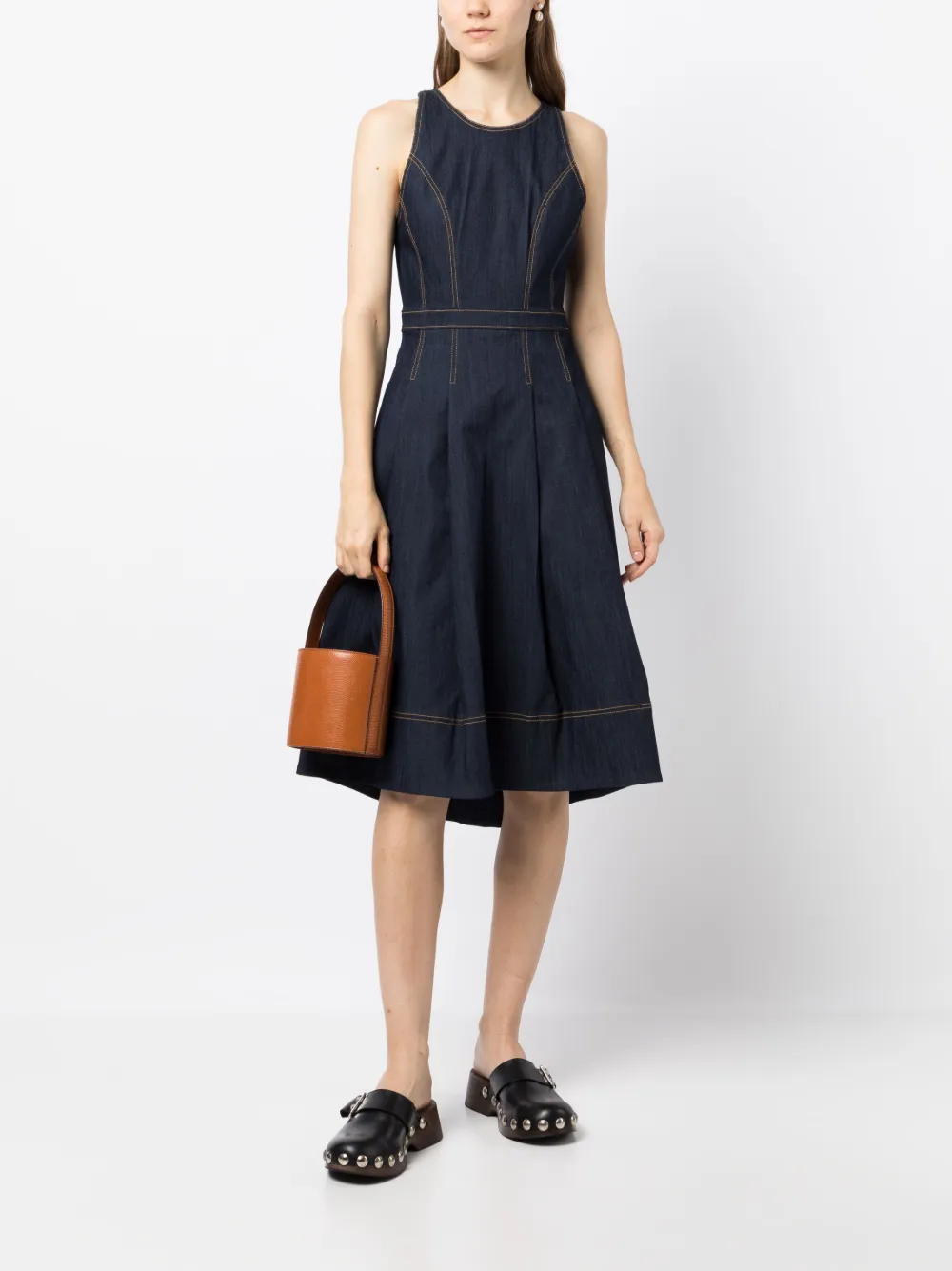 Cinq A Sept Denim jurk - Blauw