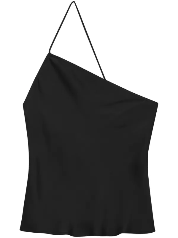 One shoulder cheap spaghetti strap top