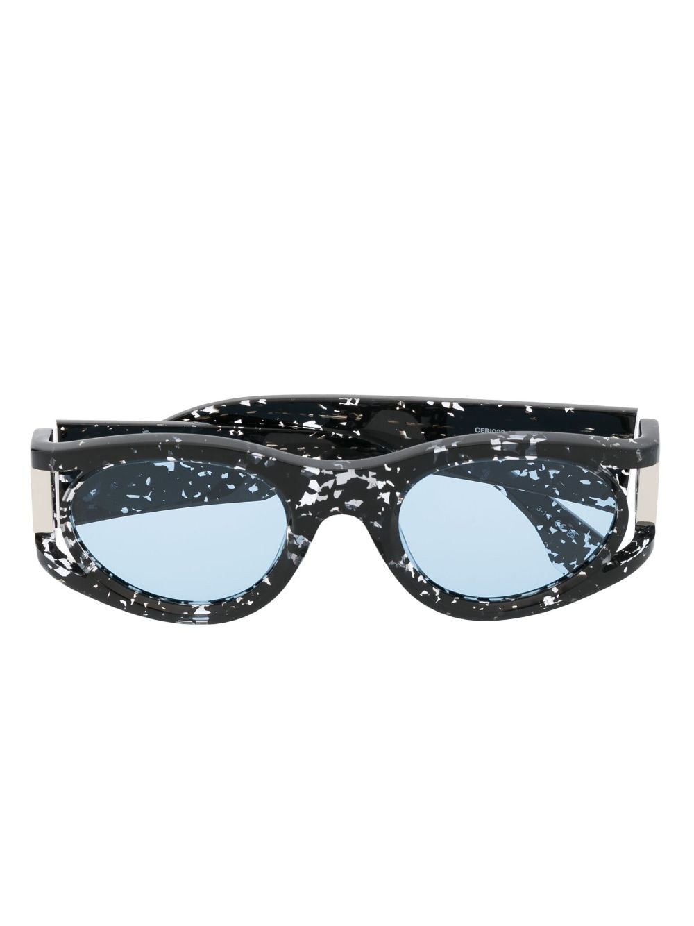 Marcelo Burlon County Of Milan Pasithea Tinted-lenses Sunglasses In Black