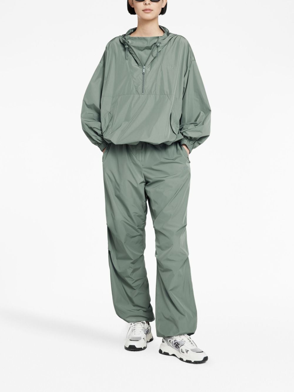 ANINE BING Ember hooded jacket - Groen