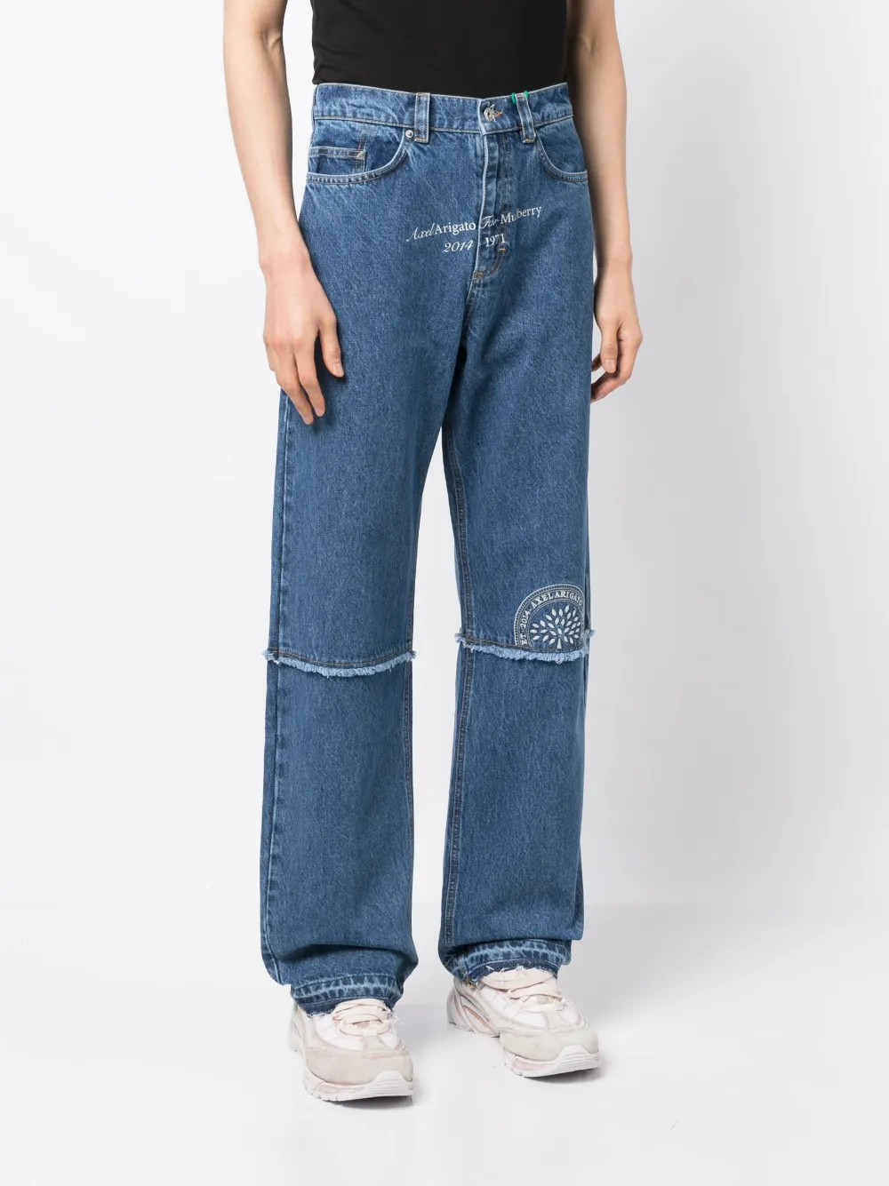 Mulberry x Axel Arigato loosefit Jeans Farfetch