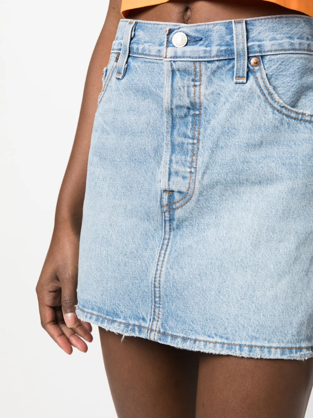 Levi's Icon Skirt In Blue
