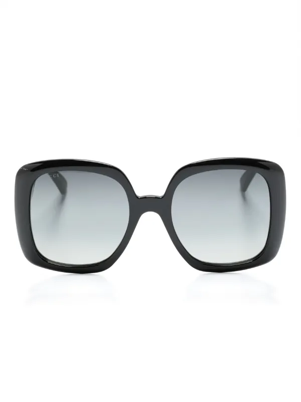 Gucci web stripe sunglasses best sale