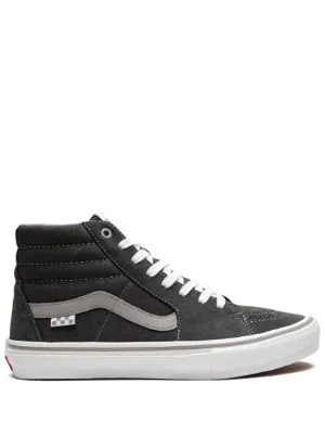 Grey hi cheap top vans