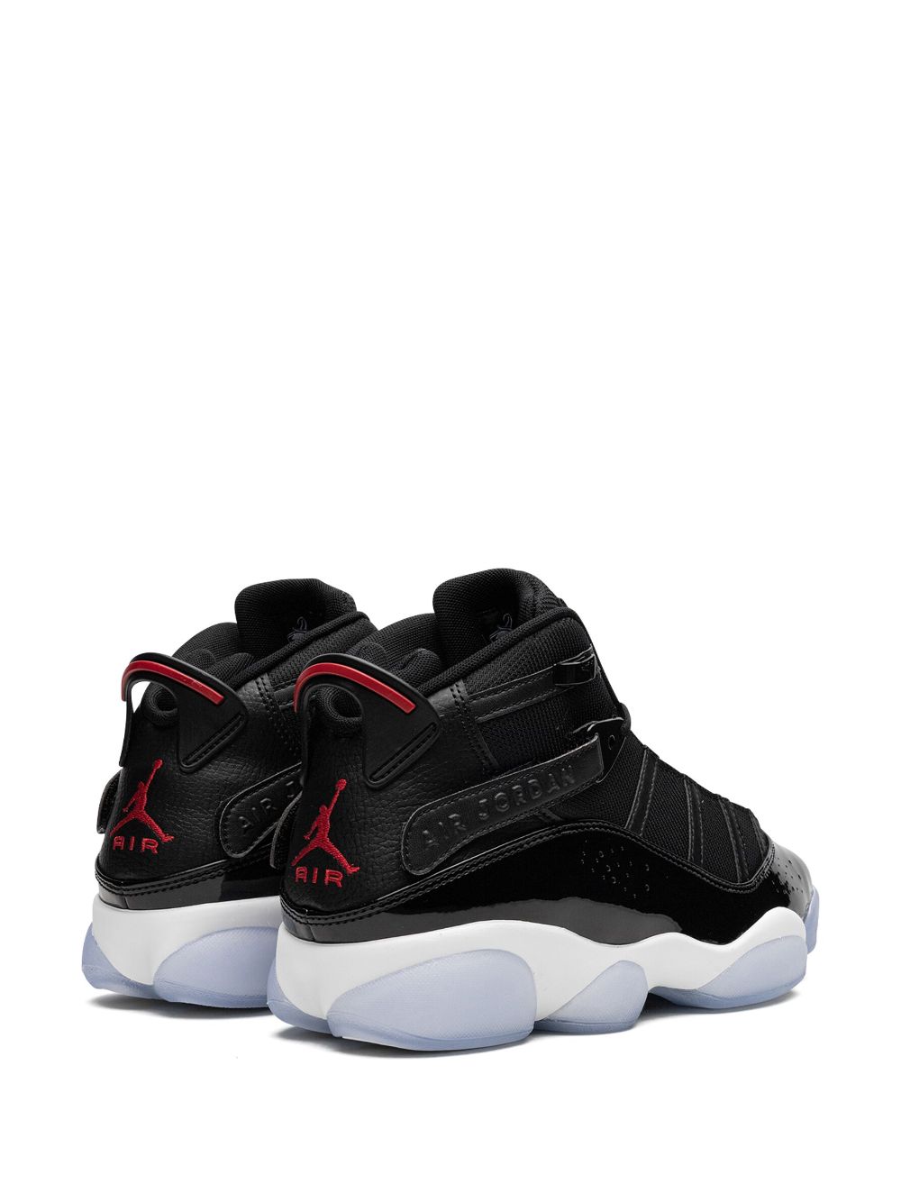 Shop Jordan 6 Rings "black/gym Red/white" Sneakers