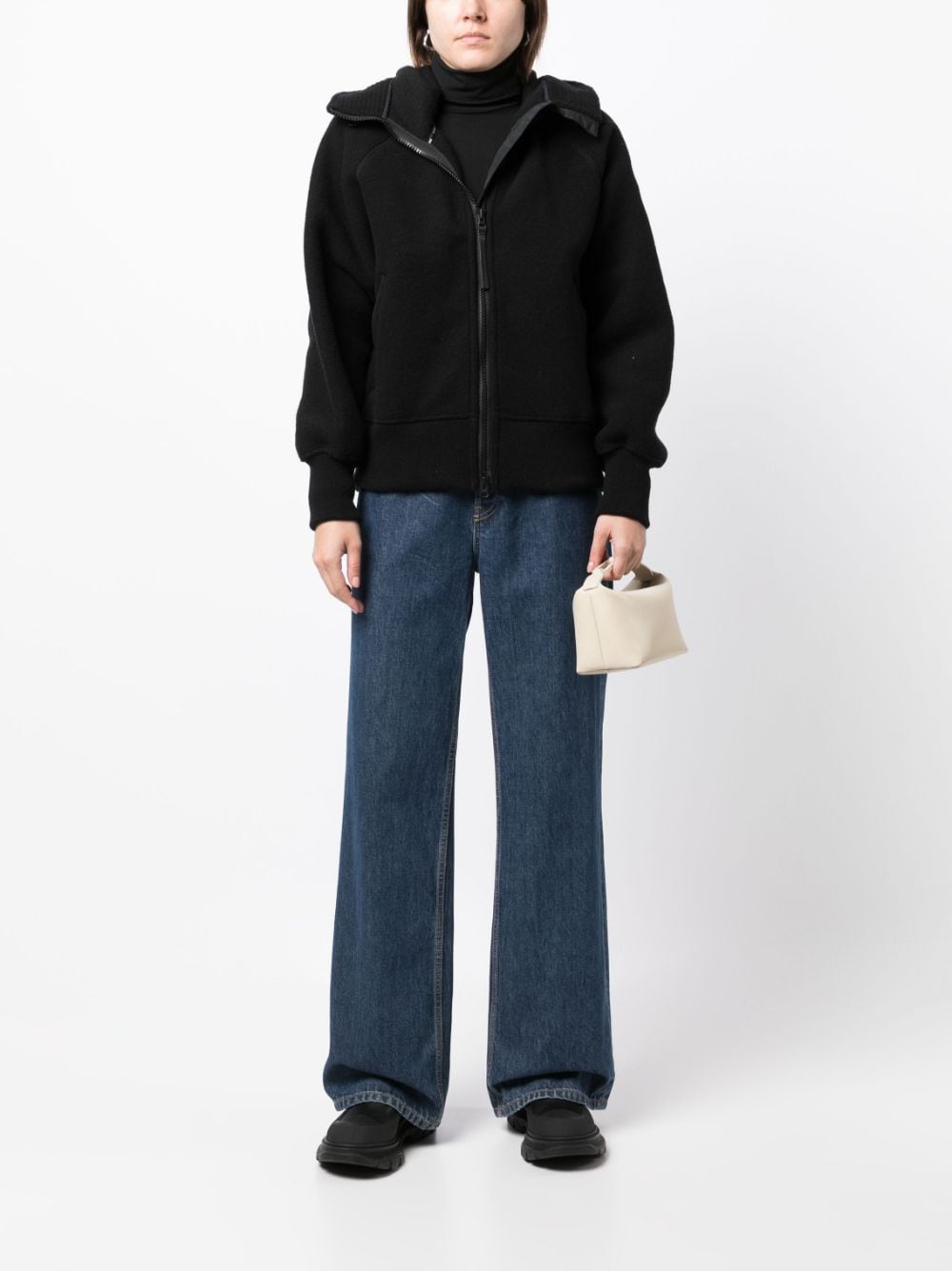 Canada Goose Fleece jack - Zwart