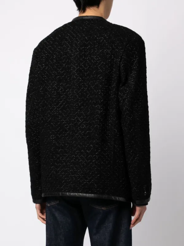 Junya Watanabe MAN Vネック シングルジャケット | ブラック | FARFETCH JP