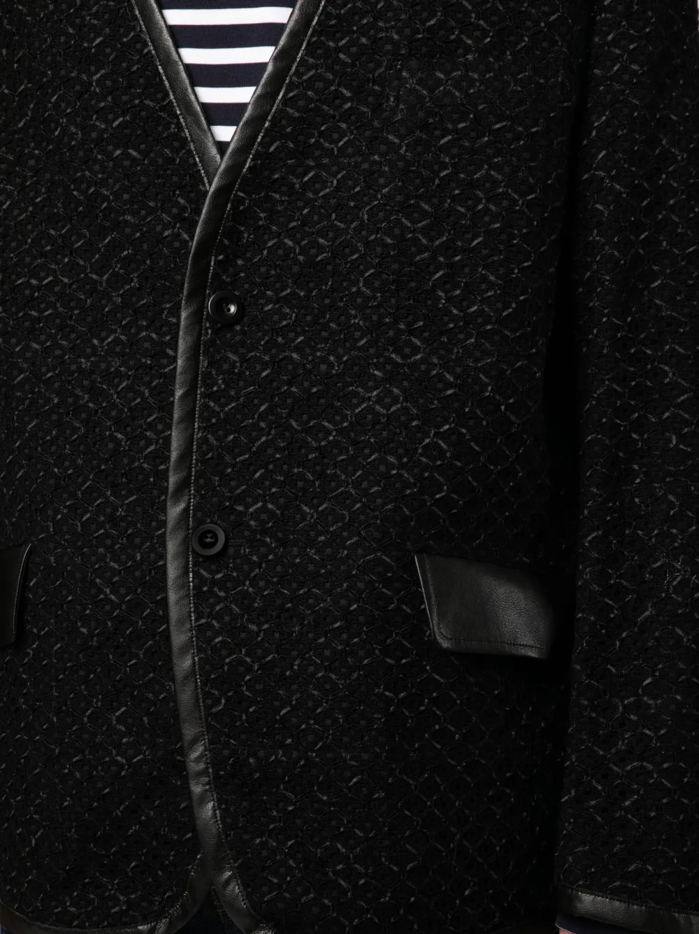 Junya Watanabe MAN Giacca monopetto con scollo a V | Image 5