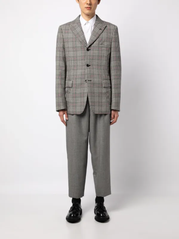 Comme Des Garçons Homme Plus Classic Pleated Wool Trousers - Farfetch