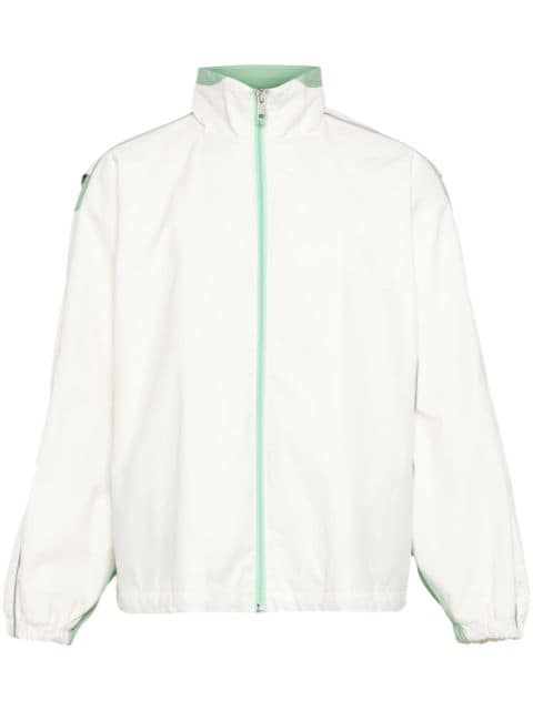 Robyn Lynch piping-detailed zip-up jacket