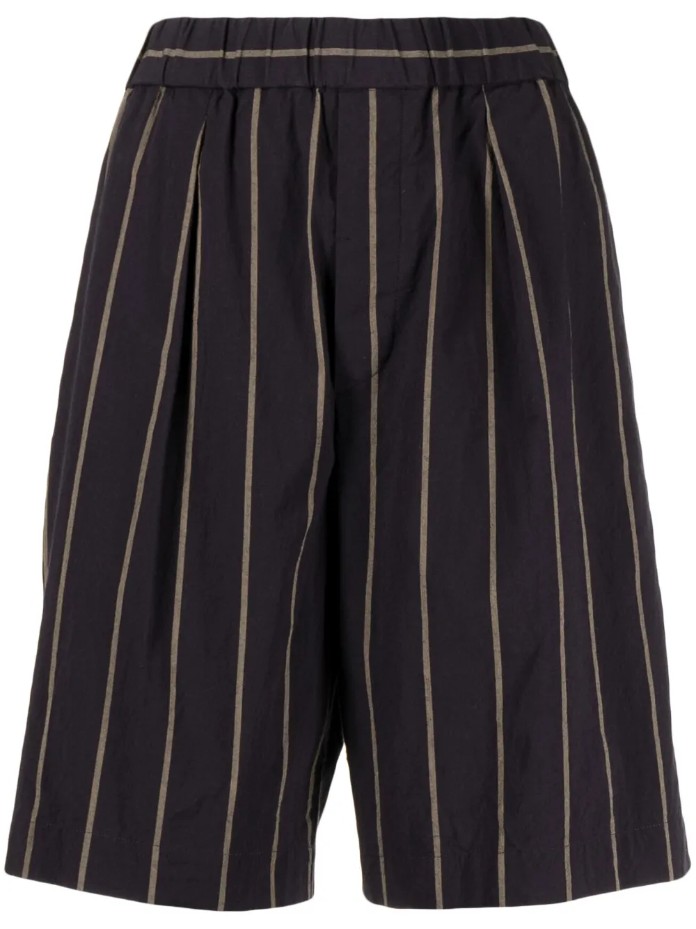 Forme D'expression striped knee-length shorts