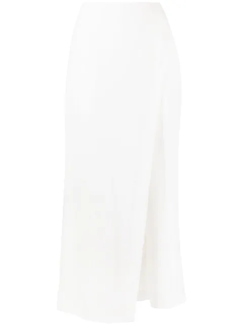Undercover fitted-waistline long skirt