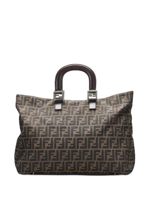 Fendi Pre-Owned Zucca FF-initial findings handbag
