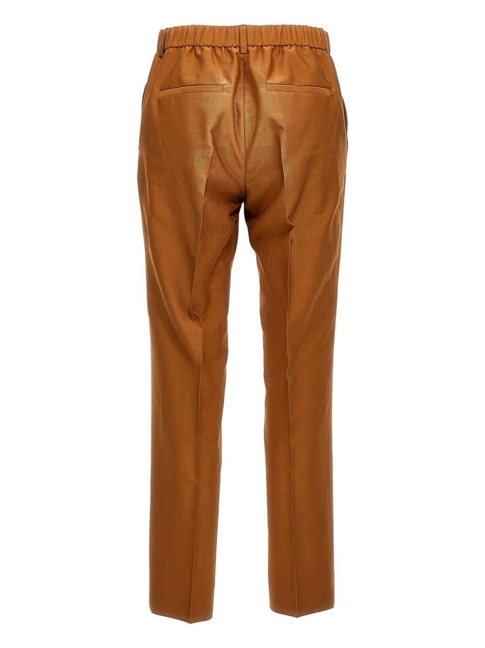 Alberto Biani straight trousers - Bruin