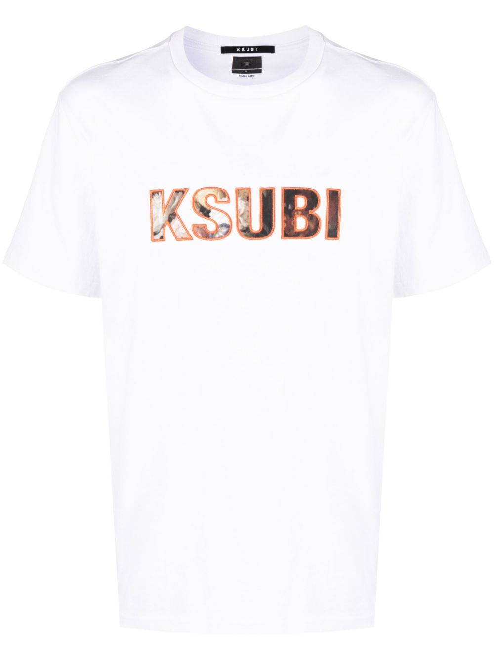 ksubi t-shirt ecology kash en coton - blanc