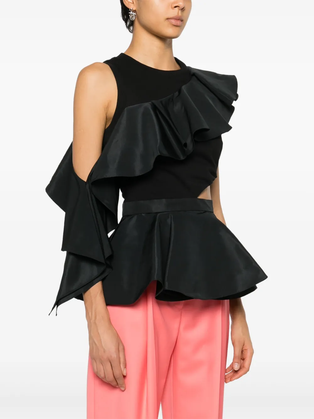 Alexander McQueen asymmetric tank top | Tops | Image 3