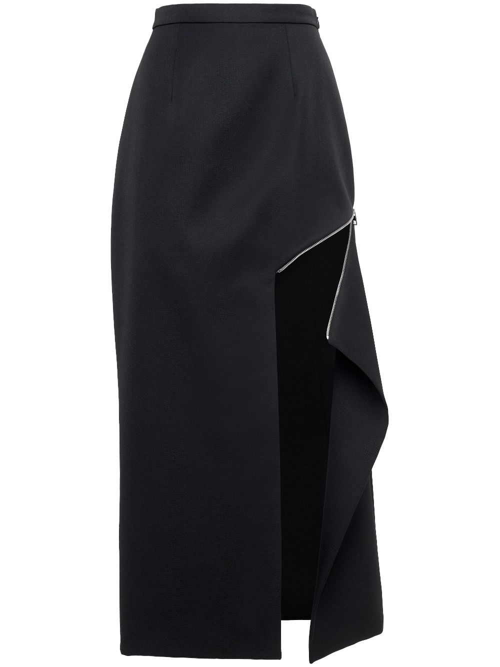 Image 1 of Alexander McQueen zip-slash pencil skirt