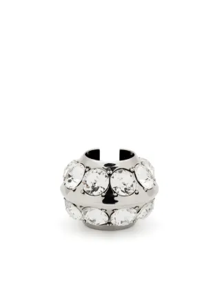 Alexander McQueen Crystal Single Ear Cuff - Farfetch