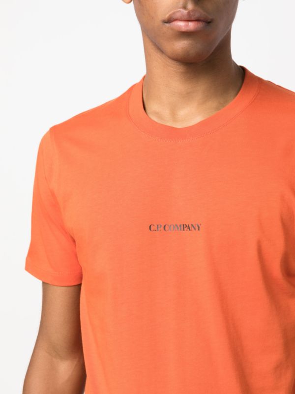 Cp company orange sales t shirt