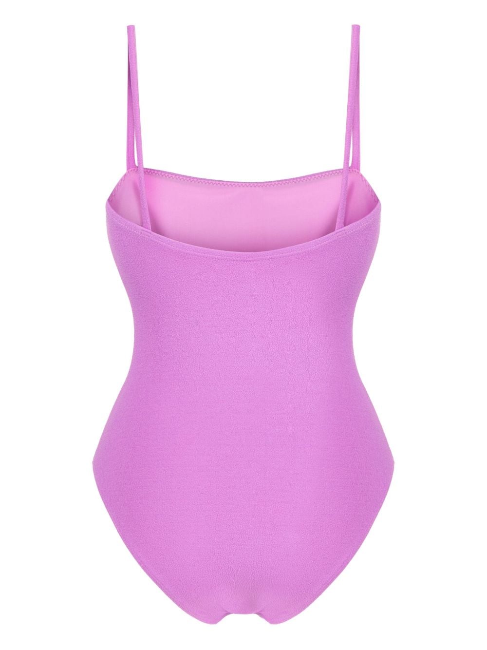 Shop Matteau Scoop-back One-piece Swimsuit In Purple