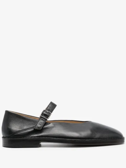 LEMAIRE leather ballerina shoes