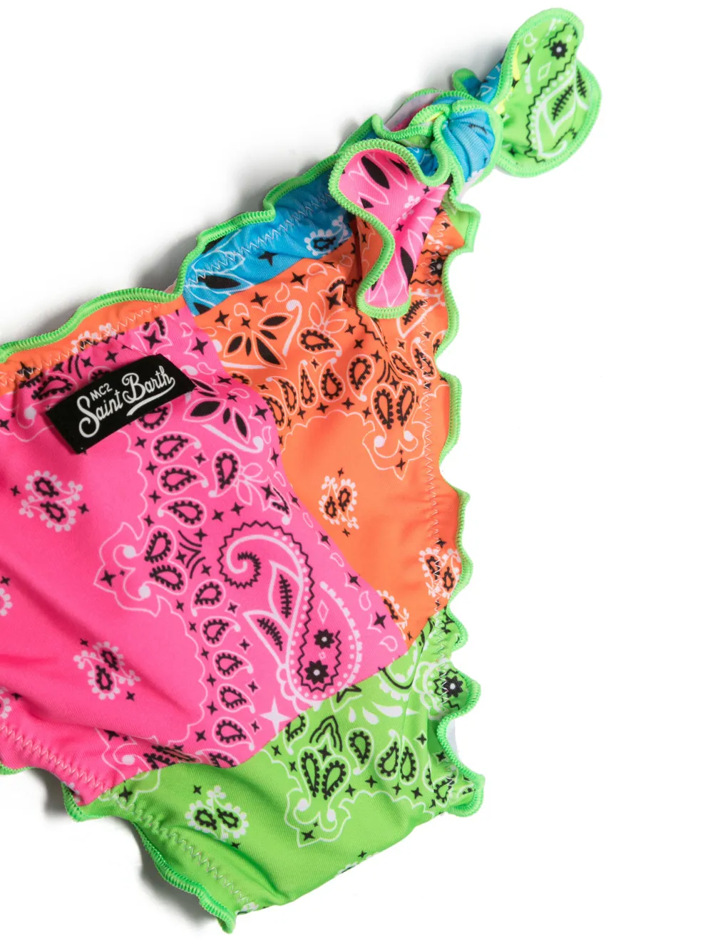 MC2 Saint Barth Kids Zwembroek met bandanaprint - Roze