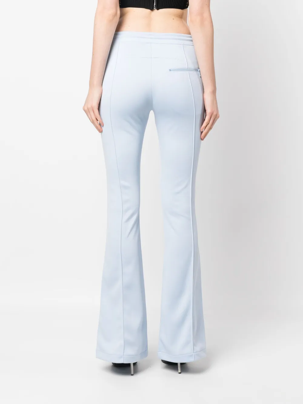 Courrèges seam-detailing flared track pants | Clothing | Image 4