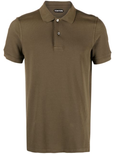 TOM FORD pique-weave polo shirt Men