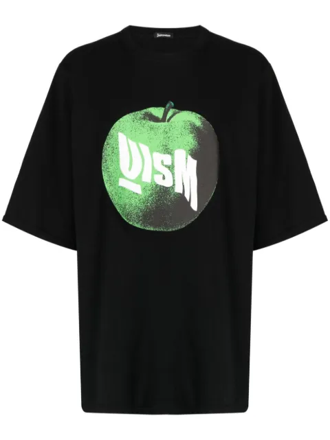 Undercoverism Apple-print cotton T-shirt