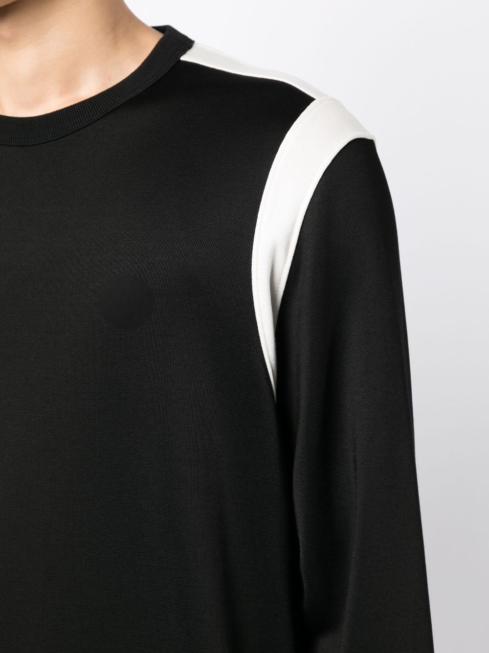 Alexander McQueen two-tone panelled sweatshirt Men