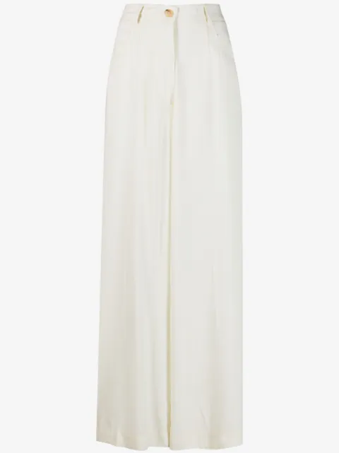 Forte Forte high-waisted wide-leg trousers