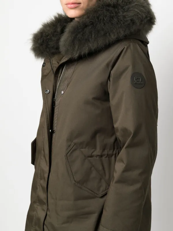 Woolrich Military Parka Coat - Farfetch