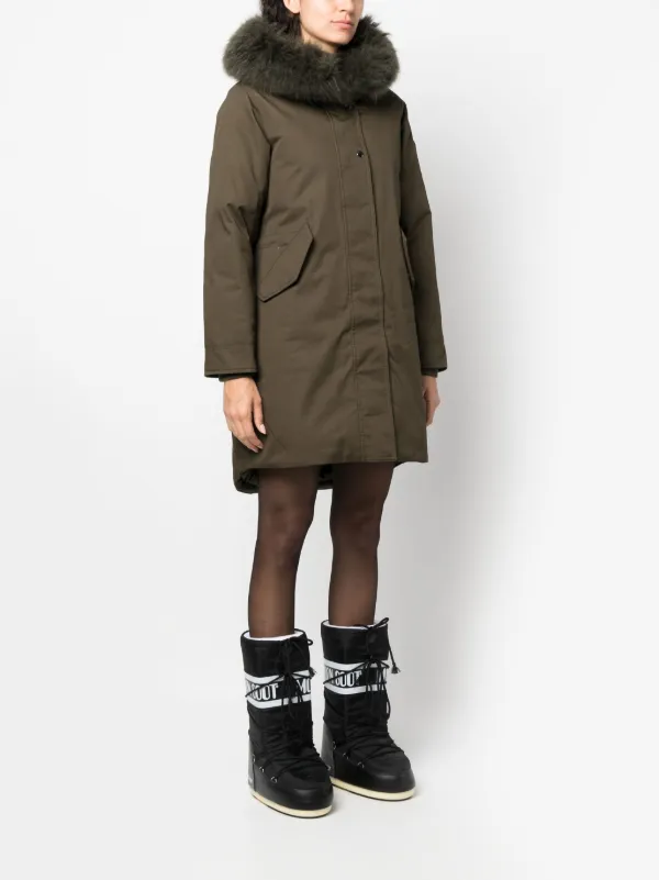 Woolrich store parka coat