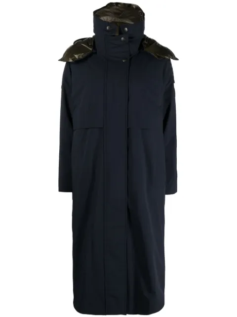 Woolrich gabardina con capucha