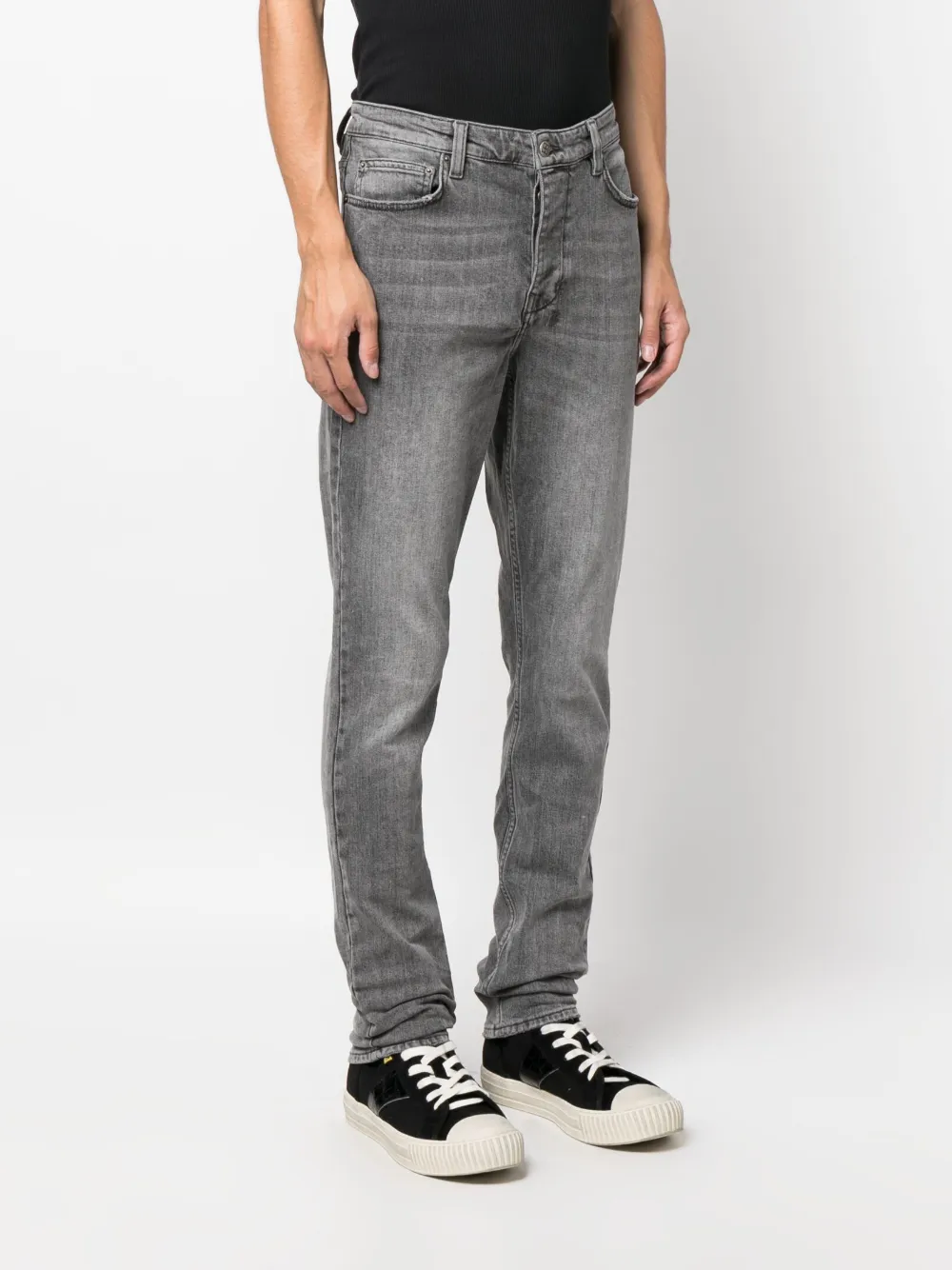 Ksubi Chitch Monokrome mid-rise Jeans | Grey | FARFETCH ID
