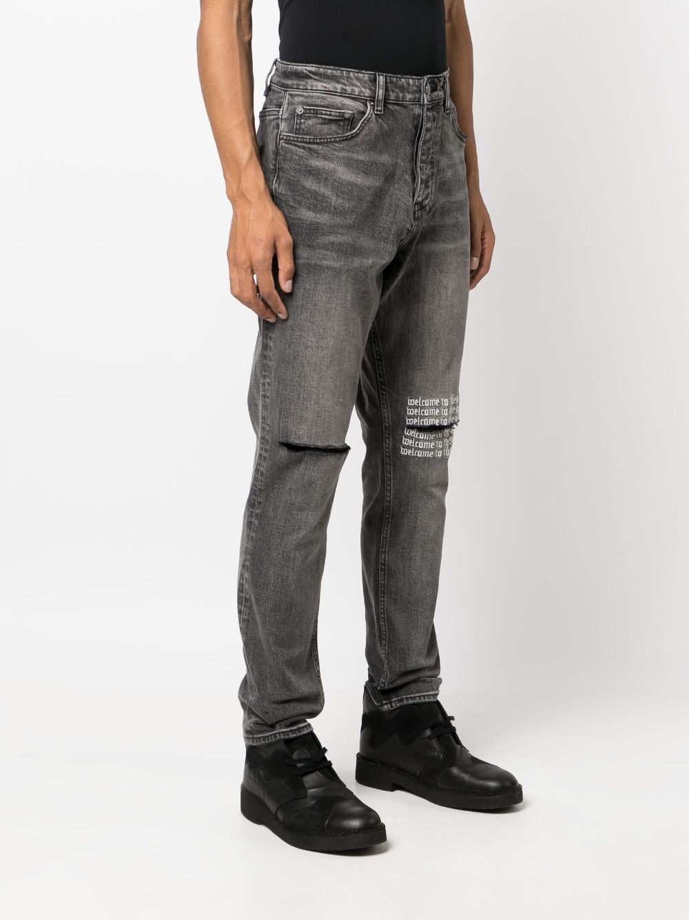 Ksubi Straight jeans - Zwart