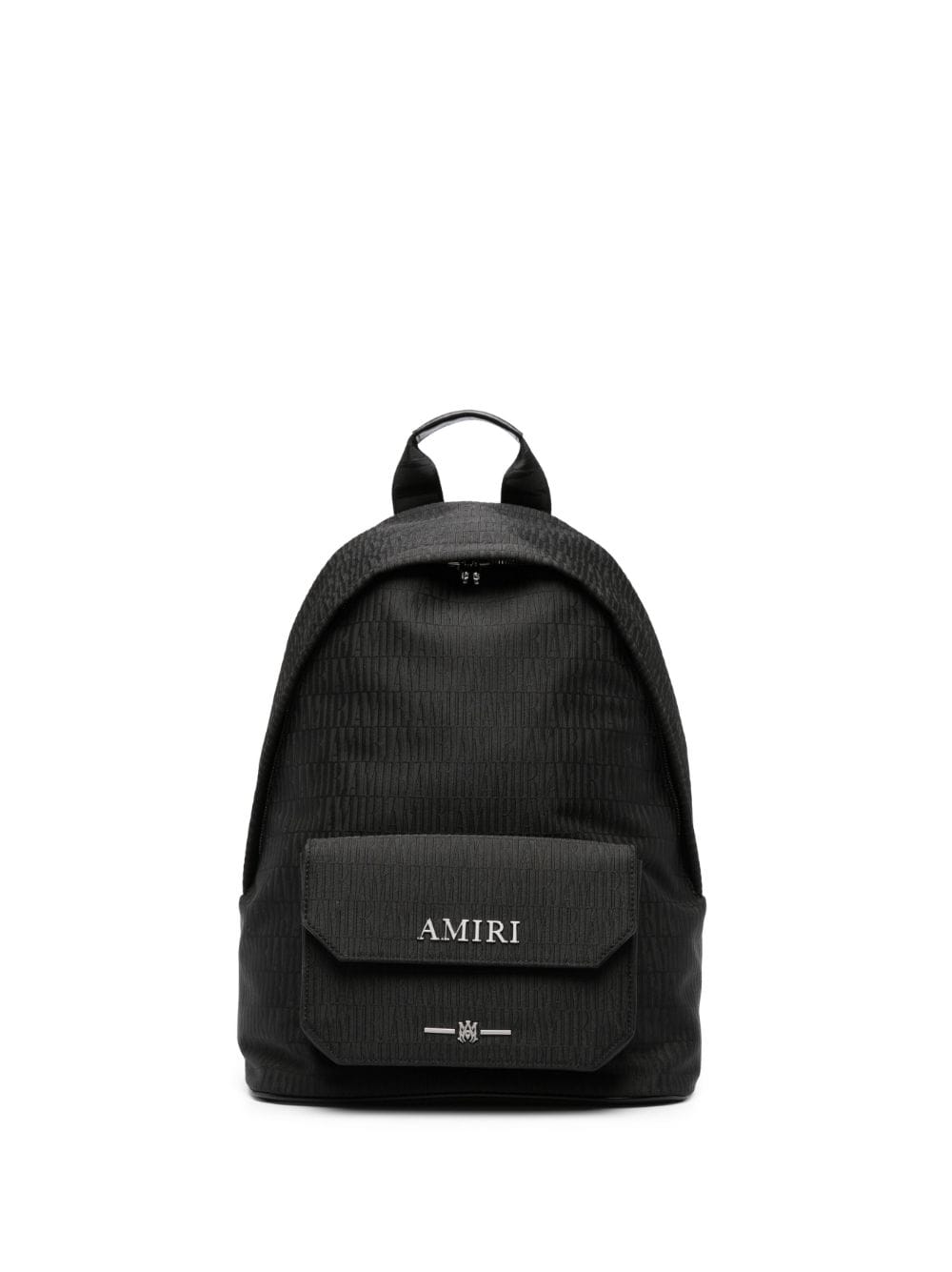 Amiri Monogram Jacquard Backpack In Black
