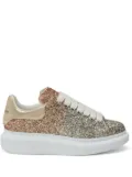Alexander McQueen Oversized glitter chunky sneakers - Multicolour