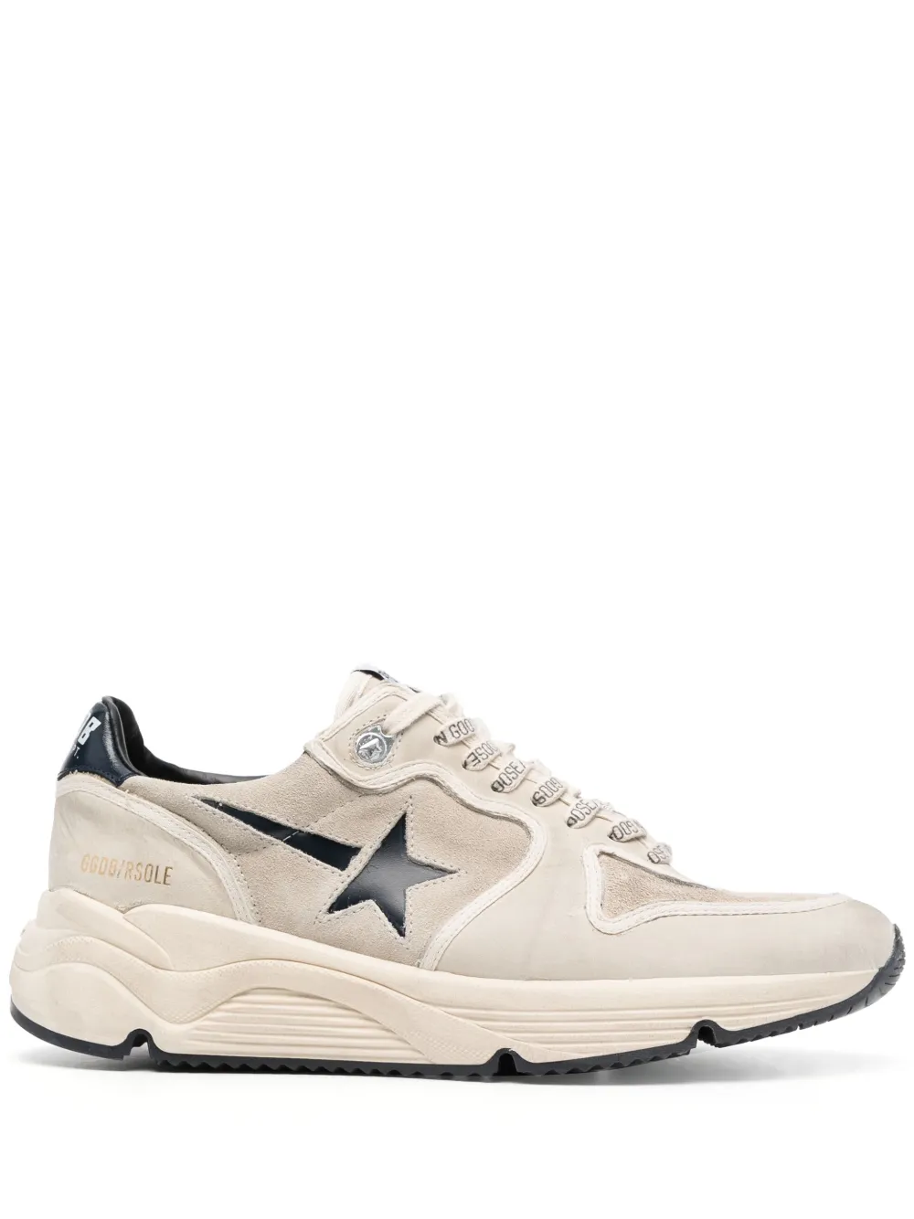 Golden Goose Running Sole star-patch sneakers - Neutrals