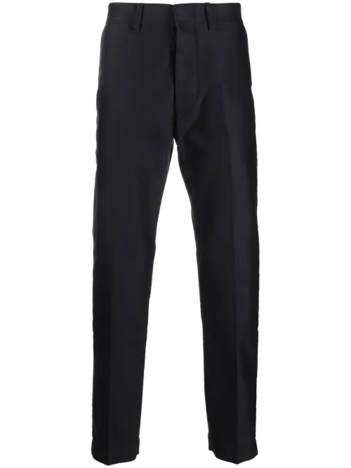 Pantalon chino en coton à coupe droite - TOM FORD - Modalova