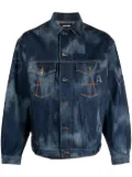 Ahluwalia Signature tie-dye denim jacket - Blue
