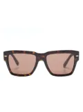 Dolce & Gabbana Eyewear square-frame tinted sunglasses - Brown
