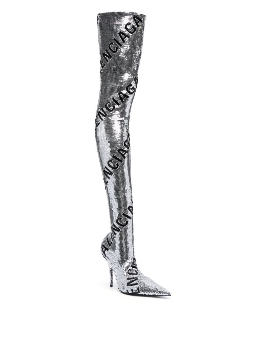 Image 2 of Balenciaga Knife 110mm thigh-length boots