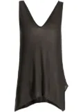 Forme D'expression Tent knitted tank top - Green