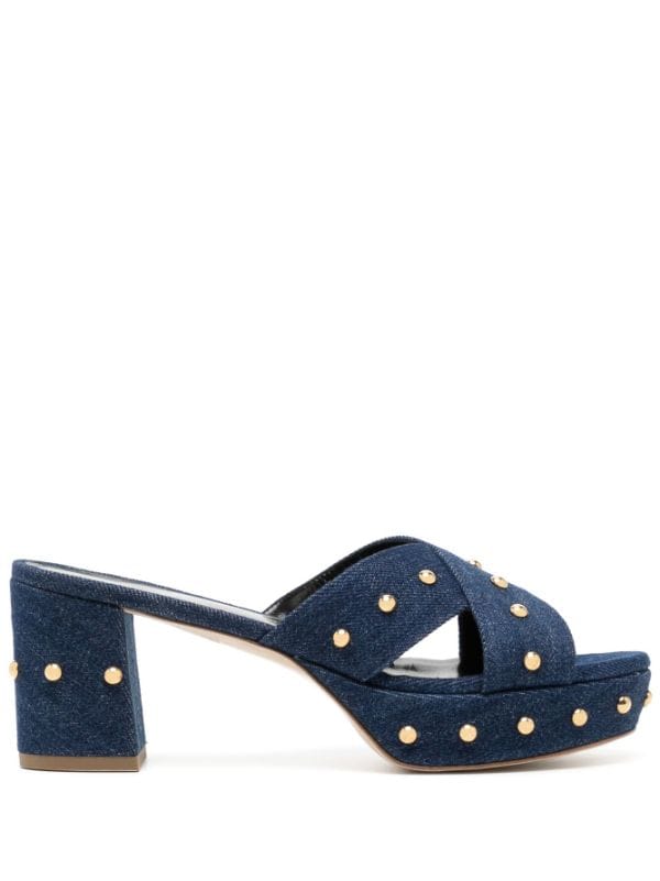 Rupert Sanderson stud embellished Sandals Farfetch