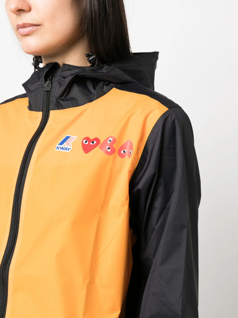 Comme Des Garçons Play Sportjack Oranje