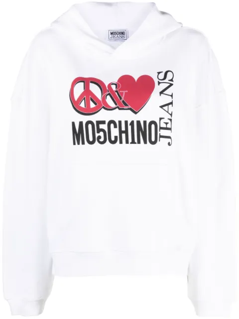 Moschino womens hoodie sale sale