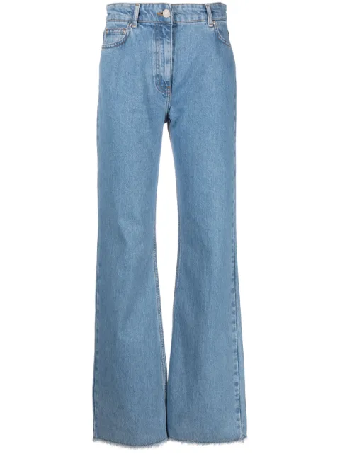 MOSCHINO JEANS Calça jeans flare cintura média